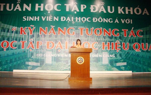 Khai mạc tuần sinh hoạt đầu khóa – Sinh viên Đông Á với kỹ năng tương tác học tập đại học hiệu quả